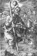 St Christopher Facing to the Right, Albrecht Durer